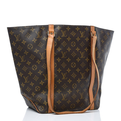 Louis Vuitton Monogram Sac Shopping Tote 3 of 12