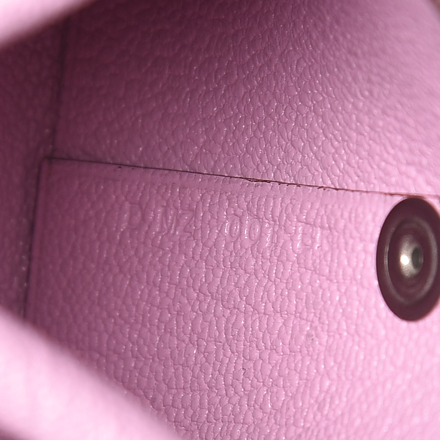 Chevre Mysore Bastia Coin Purse Mauve Sylvestre