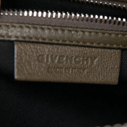 Givenchy Sugar Goatskin Medium Tri-Color Antigona Khaki Black 6 of 8