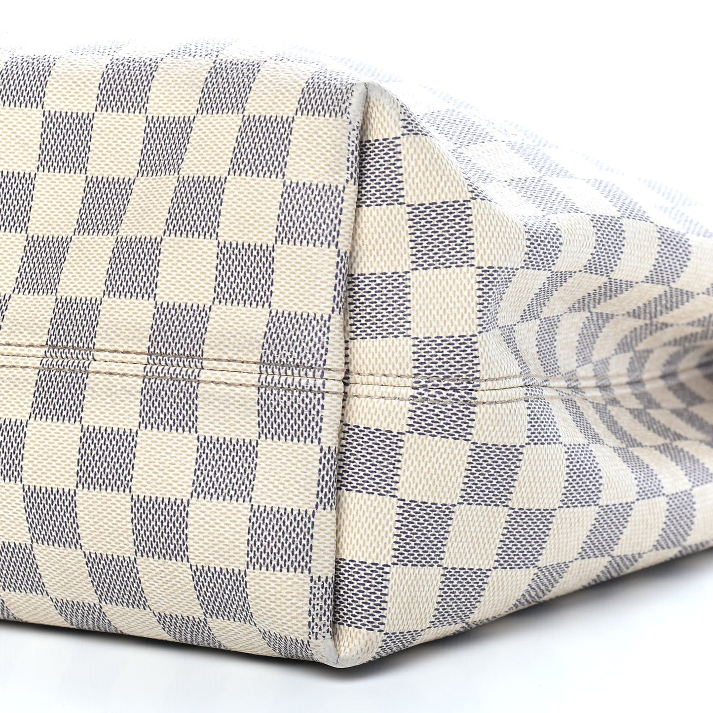 Damier Azur Graceful MM Rose Ballerine