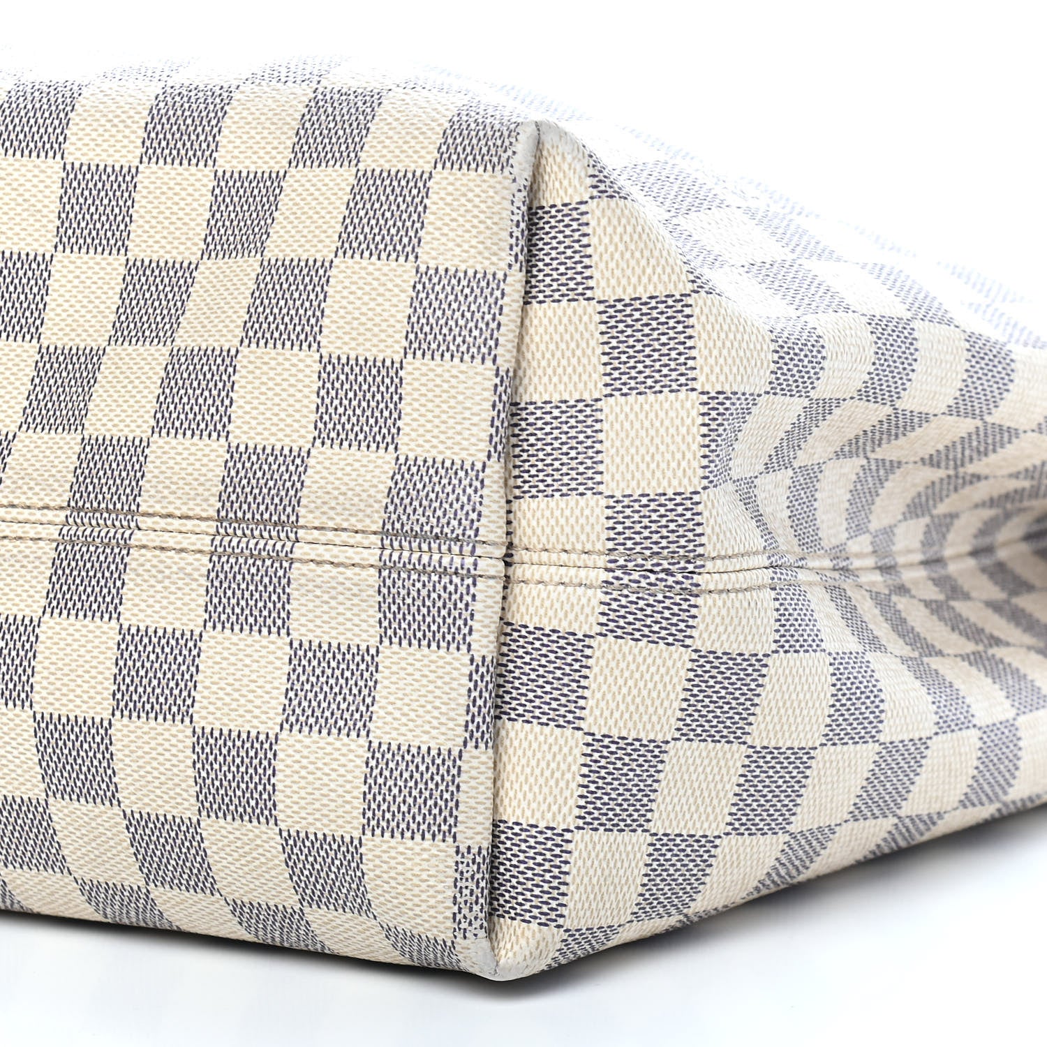 Louis Vuitton Damier Azur Graceful MM Rose Ballerine 6 of 10