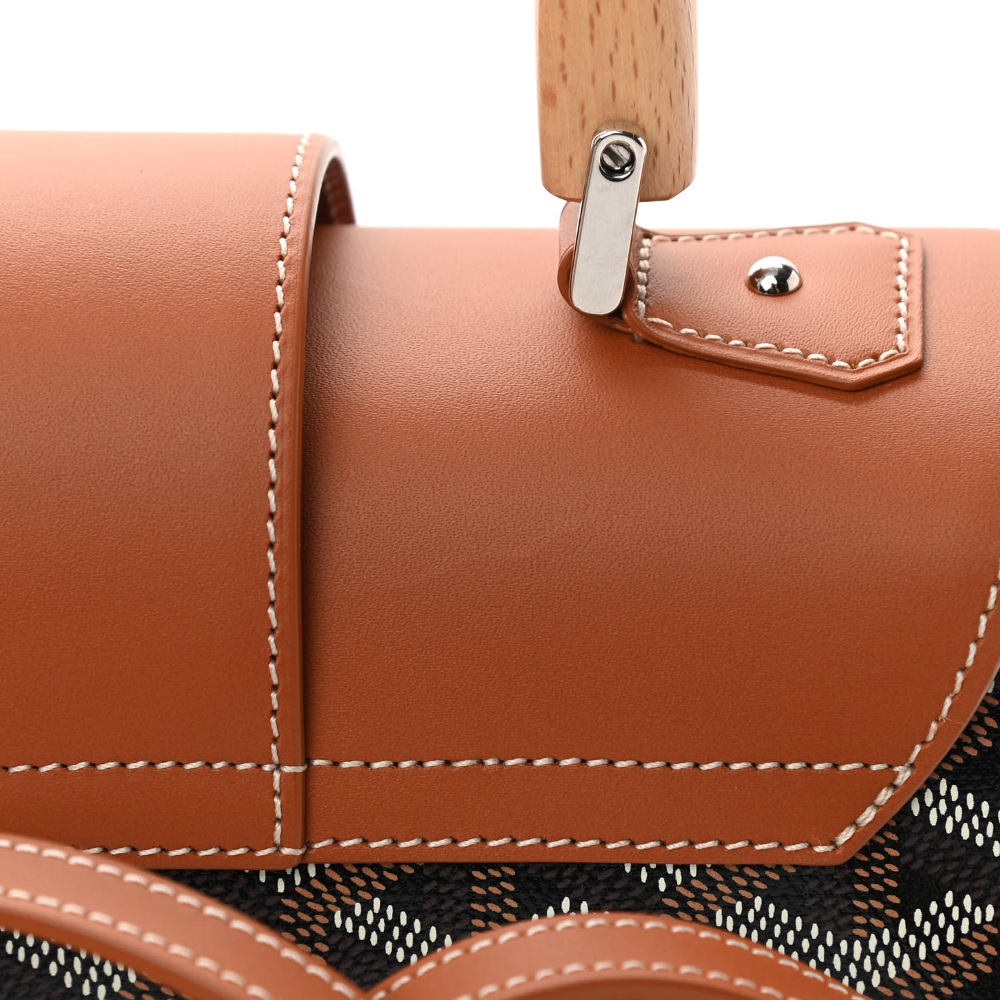 Goyardine Structure Mini Saigon Black Gold