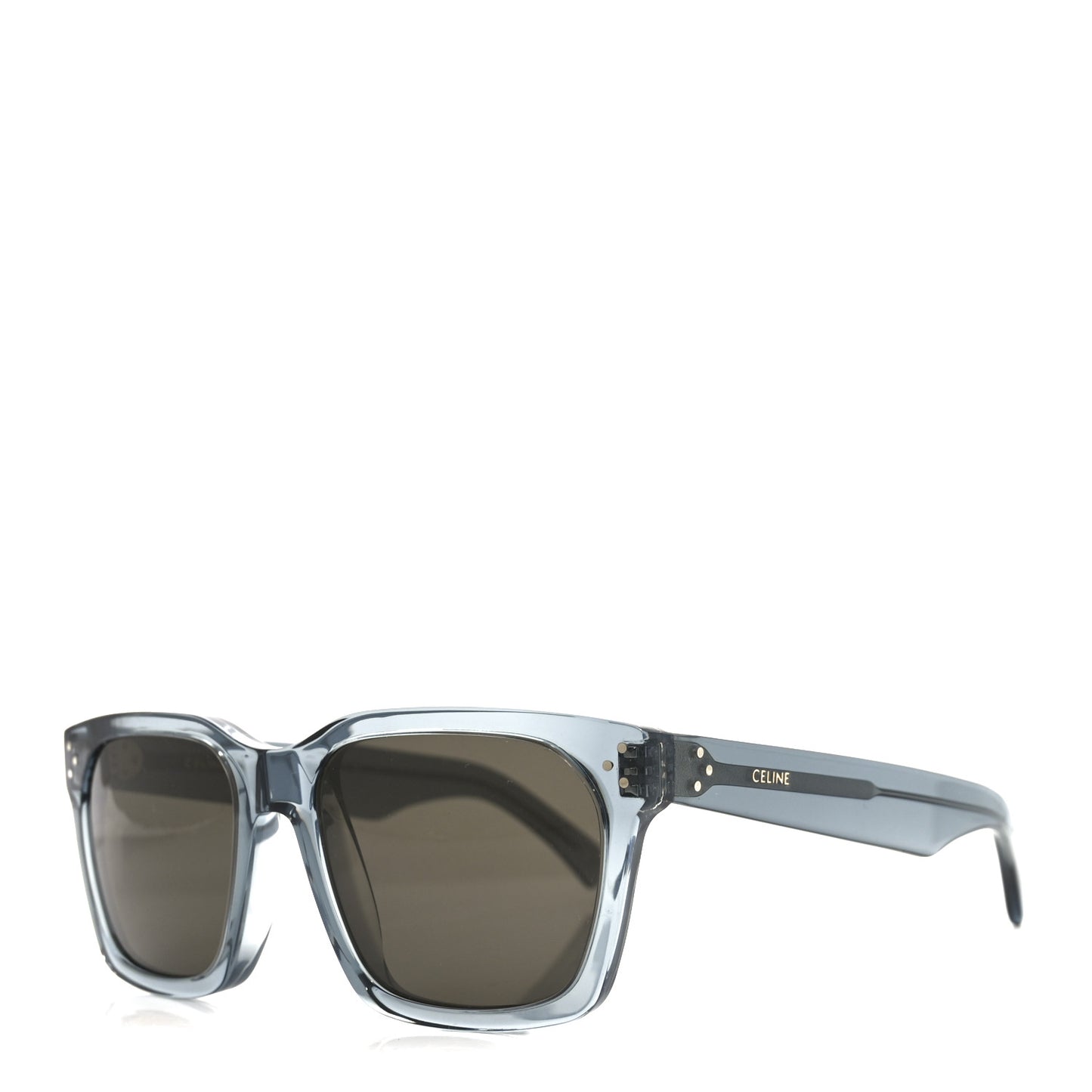 Acetate Polarized Square Sunglasses CL40248I Blue