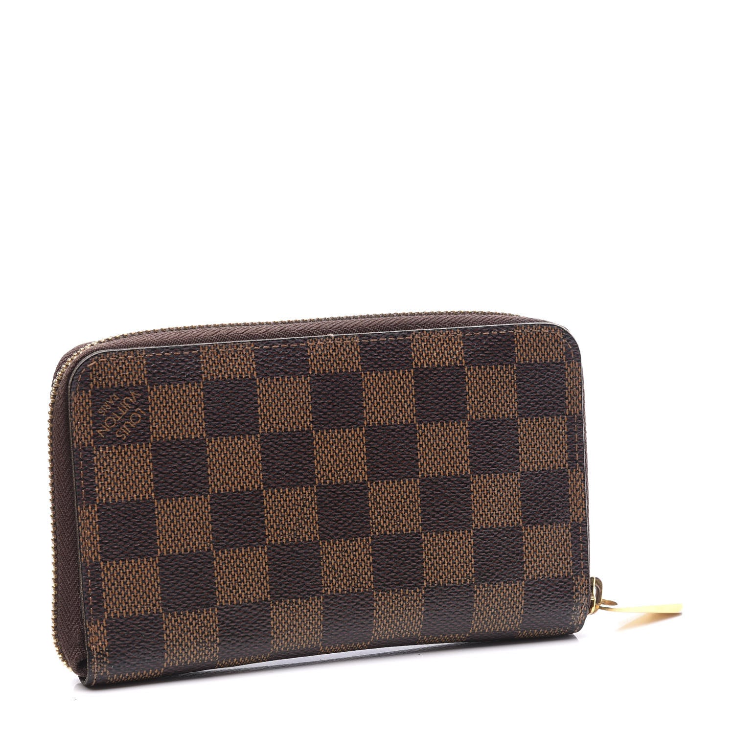 Louis Vuitton Damier Ebene Zippy Compact Wallet 2 of 8
