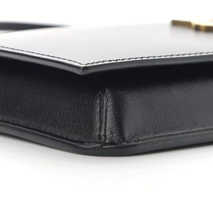 Saint Laurent Smooth Calfskin Monogram Phone Holder Crossbody Black 9 of 13
