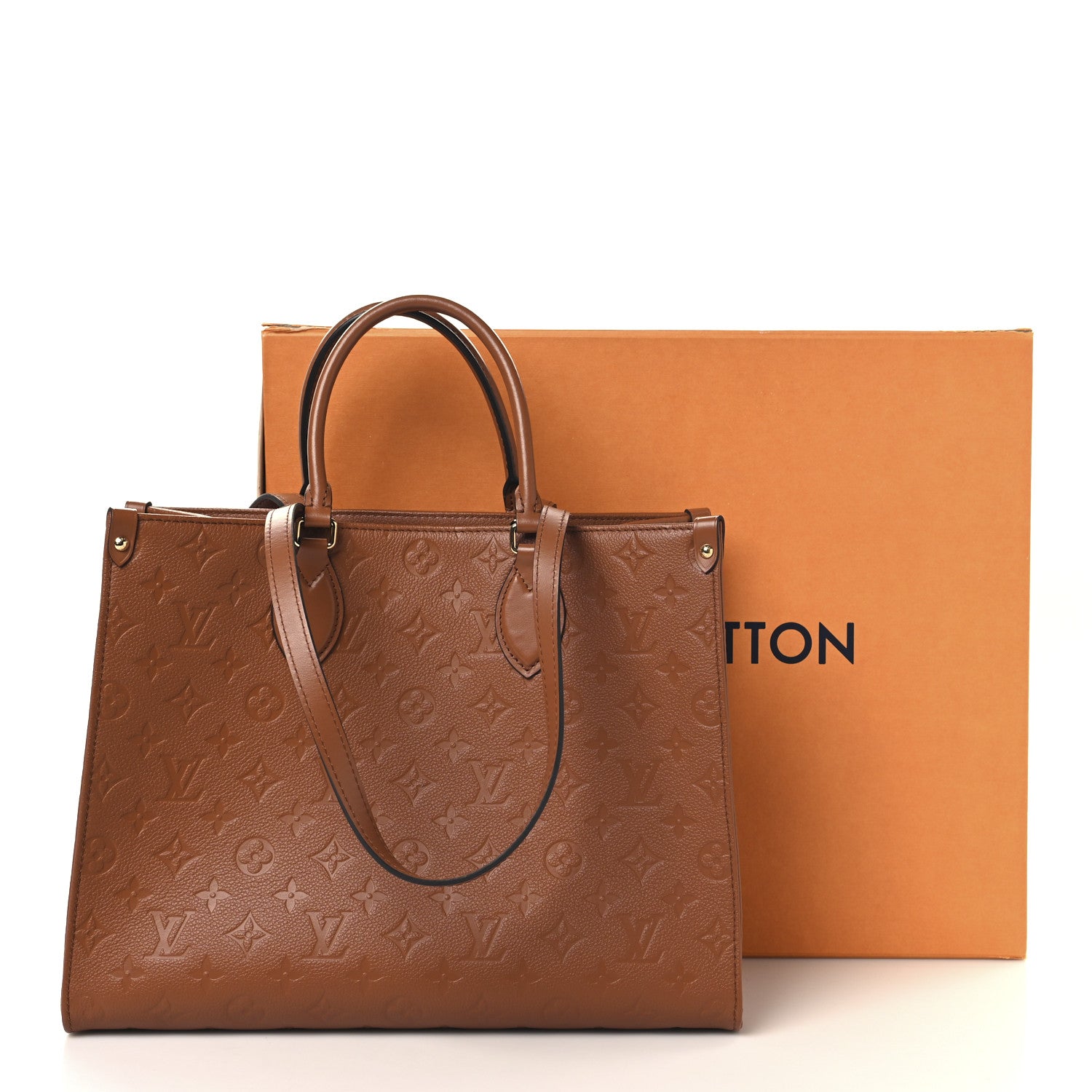 Louis Vuitton Empreinte Monogram Onthego MM Cognac 10 of 10