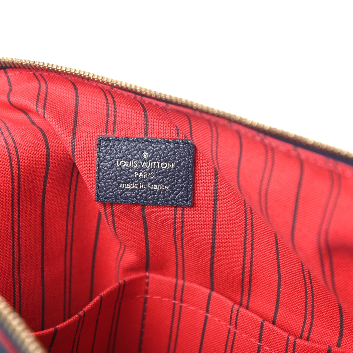 Empreinte Boetie MM Marine Rouge