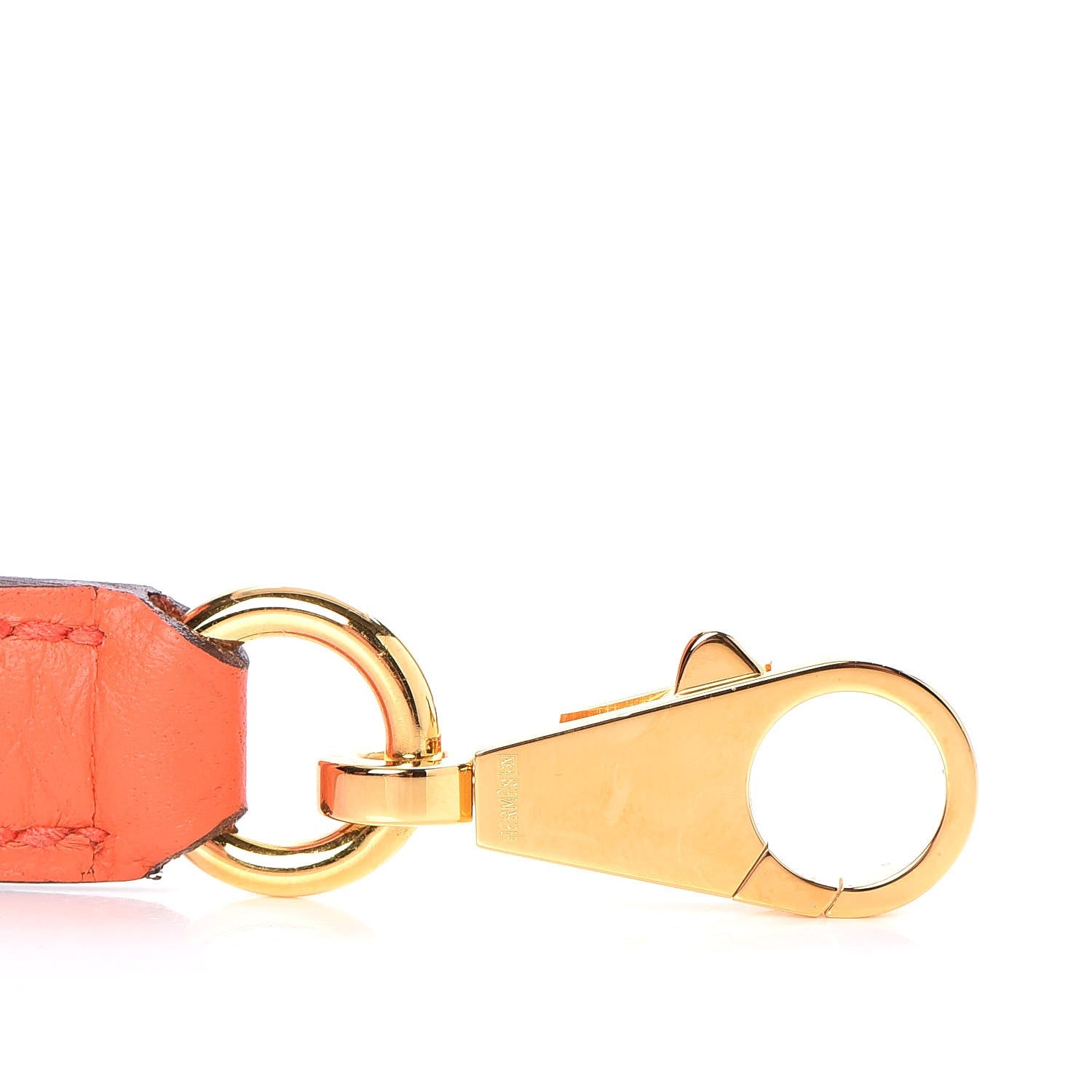 Hermes Taurillon Clemence Kelly Retourne 28 Orange Poppy 26 of 34