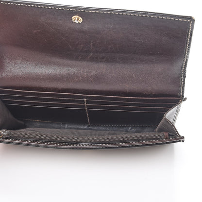 Gucci GG Supreme Monogram Tattoo Heart Continental Wallet Brown 5 of 13