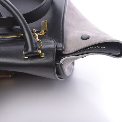 Celine Smooth Calfskin Suede Medium Bi-Color Trapeze 14 of 16