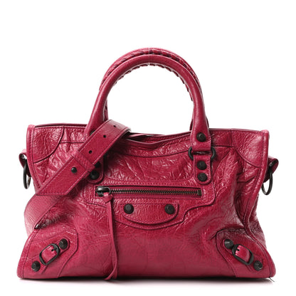 Balenciaga Agneau Arena Classic Hardware Small Le City Framboise 1 of 10