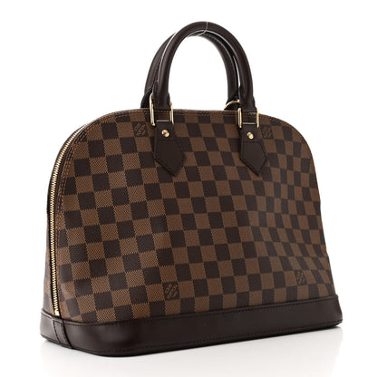 Louis Vuitton Damier Ebene Alma PM 3 of 9