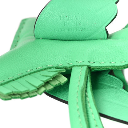 Hermes Milo Lambskin Grigri Rodeo Pegase Horse Bag Charm PM Vert Comic 3 of 4