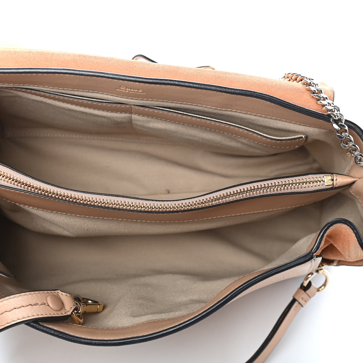 Chloe Calfskin Medium Faye Day Shoulder Bag Blush Nude 5 of 10