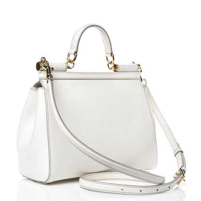 Dolce & Gabbana Dauphine Medium Miss Sicily Satchel White 3 of 11