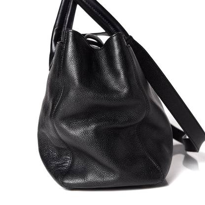 Chanel Calfskin Cerf Executive Shopper Tote Black 12 of 12