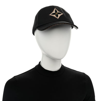 Louis Vuitton Monogram Cotton Jacquard Embroidered LV Day Cap M Black 2 of 11
