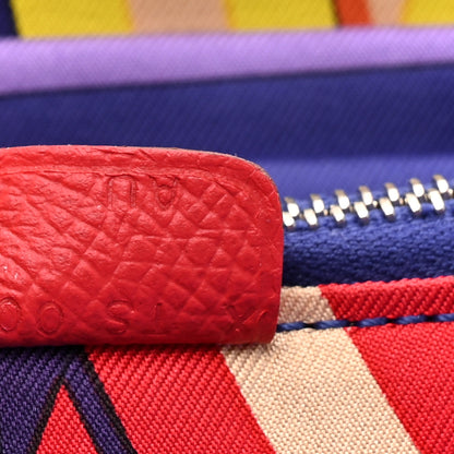 Hermes Epsom Silk'In Wallet Bougainvillea 8 of 9
