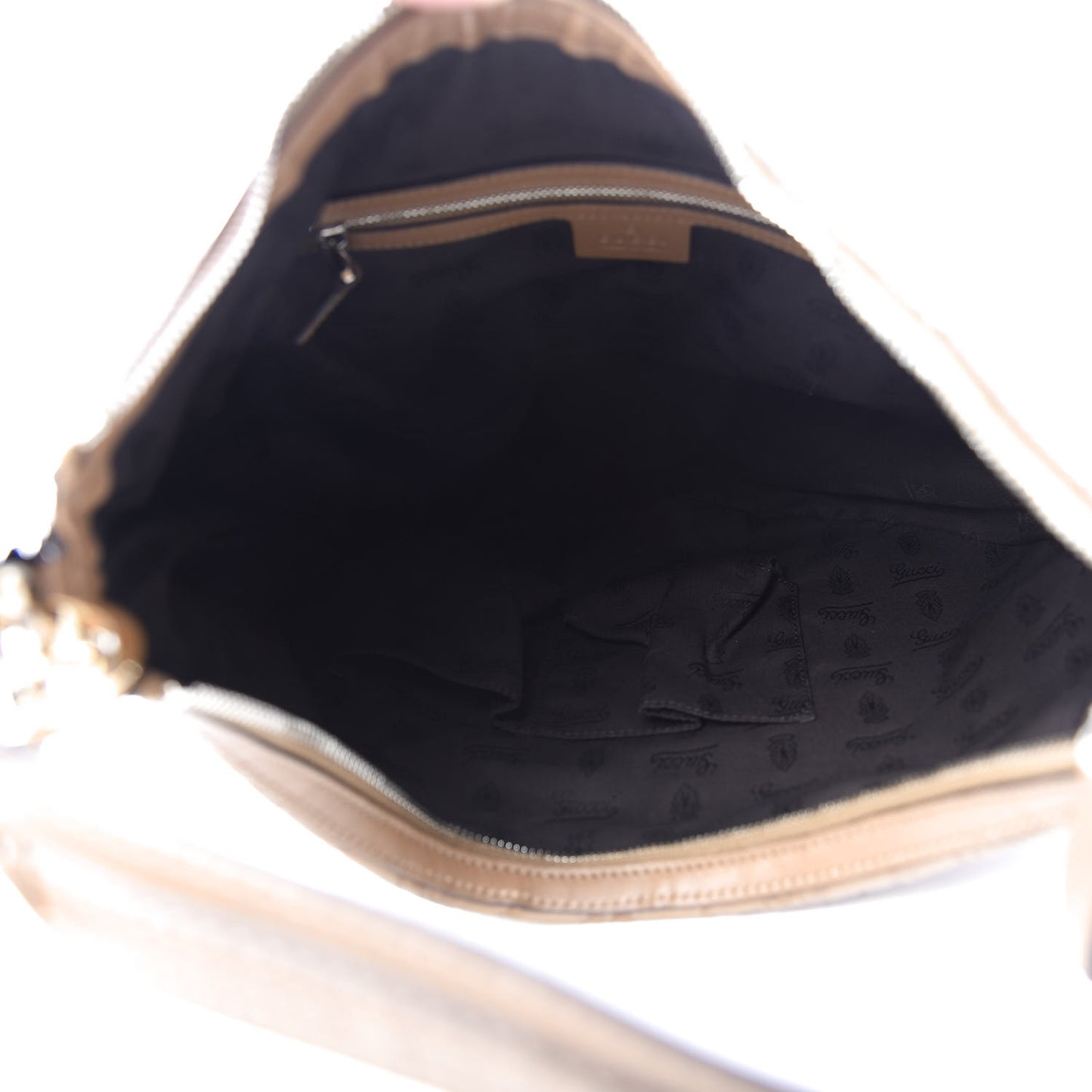 Guccissima Medium GG Twins Hobo Brown