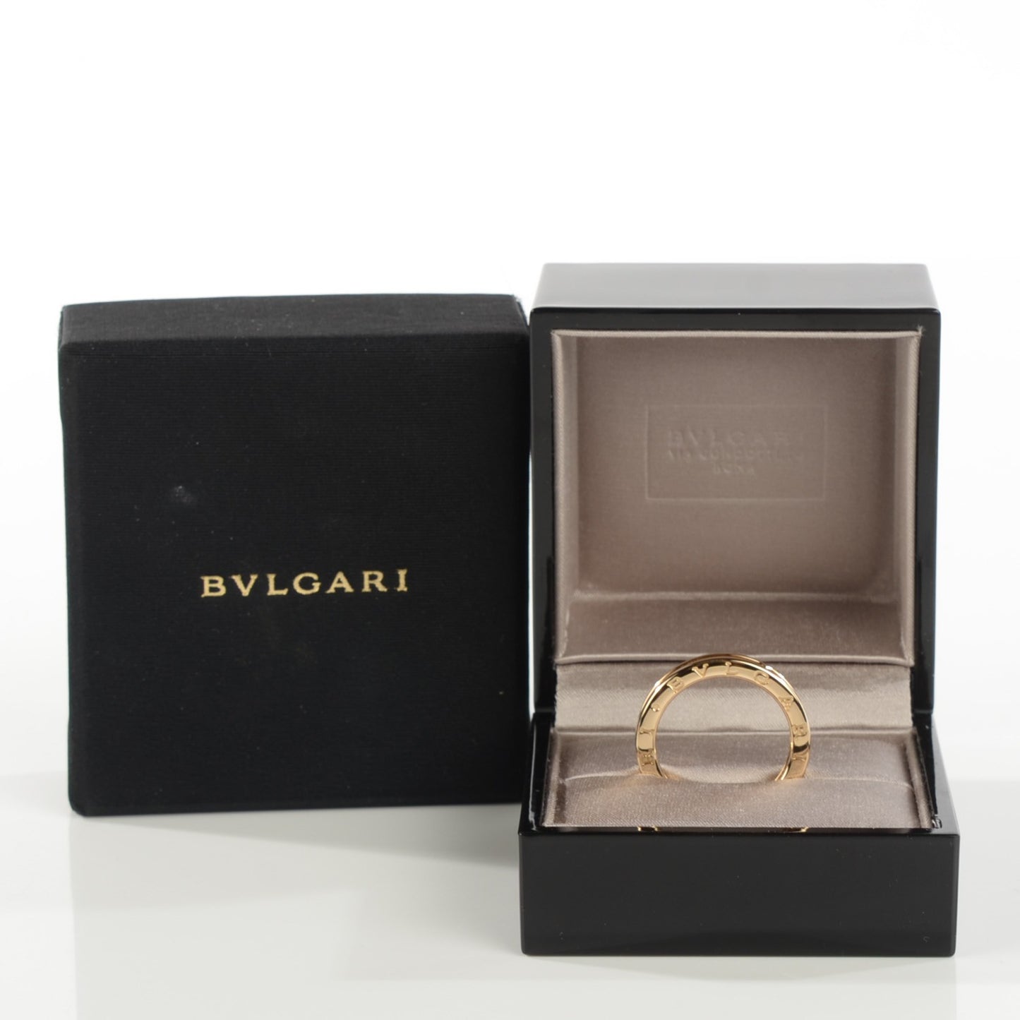 18K Yellow Gold B.Zero1 Ring 60 9.25