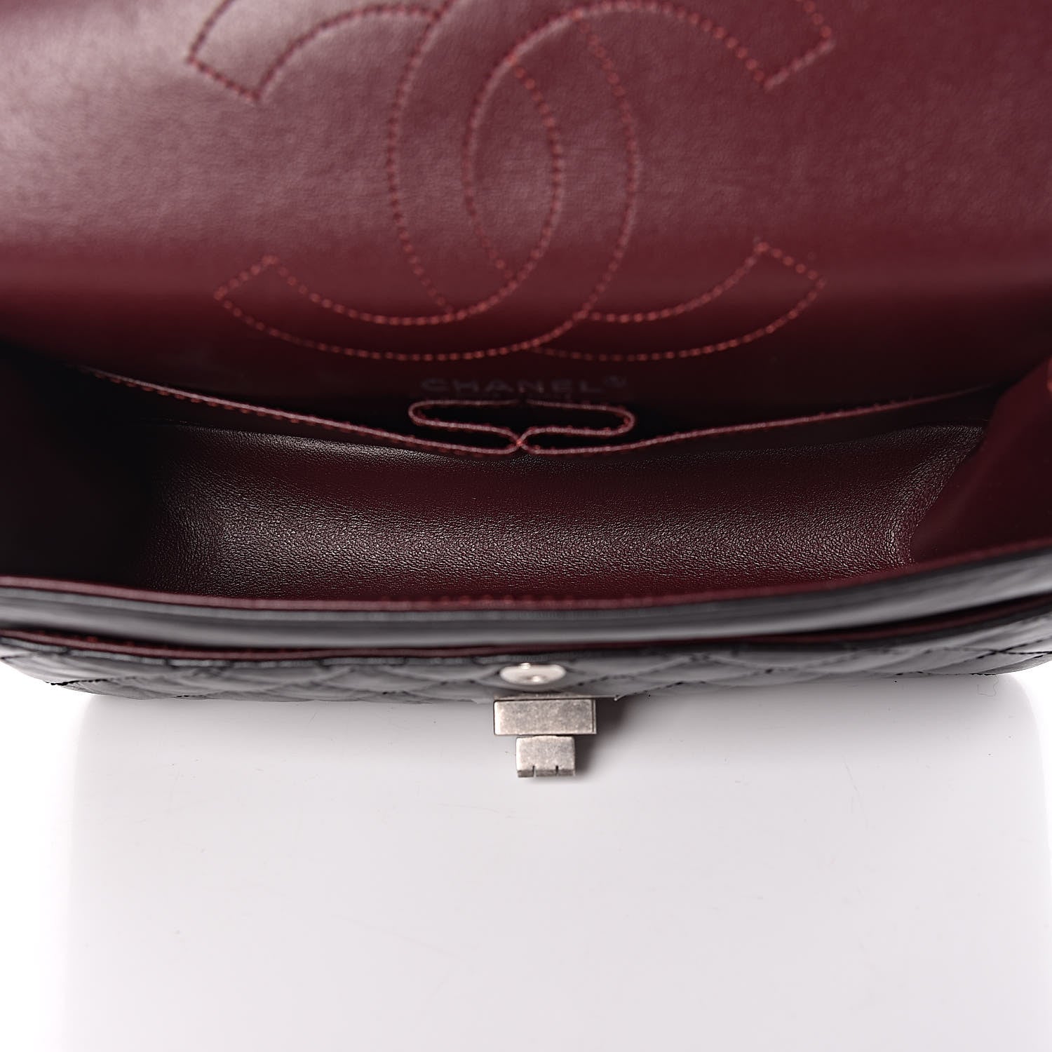 Chanel Aged Calfskin Quilted 2.55 Reissue 225 Flap Black 5 of 9