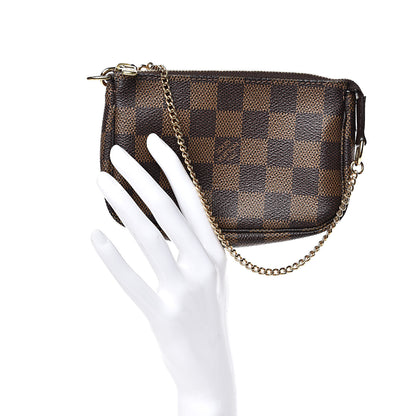 Louis Vuitton Damier Ebene Mini Pochette Accessories 2 of 11
