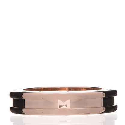 Bulgari 18K Rose Gold B.Zero1 Ring 54 6.75 3 of 9