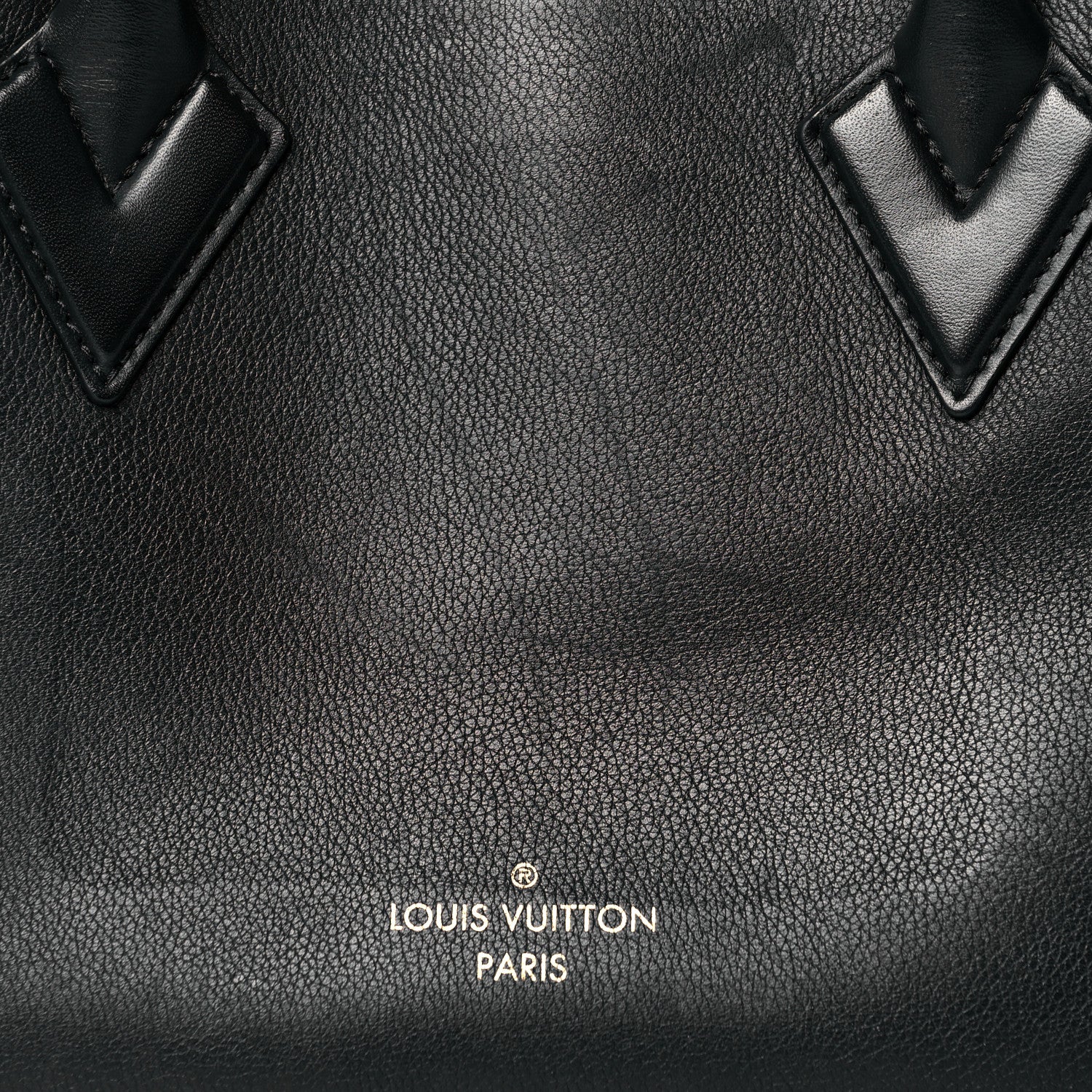 Louis Vuitton Calfskin Monogram Tufting On My Side Black 6 of 8