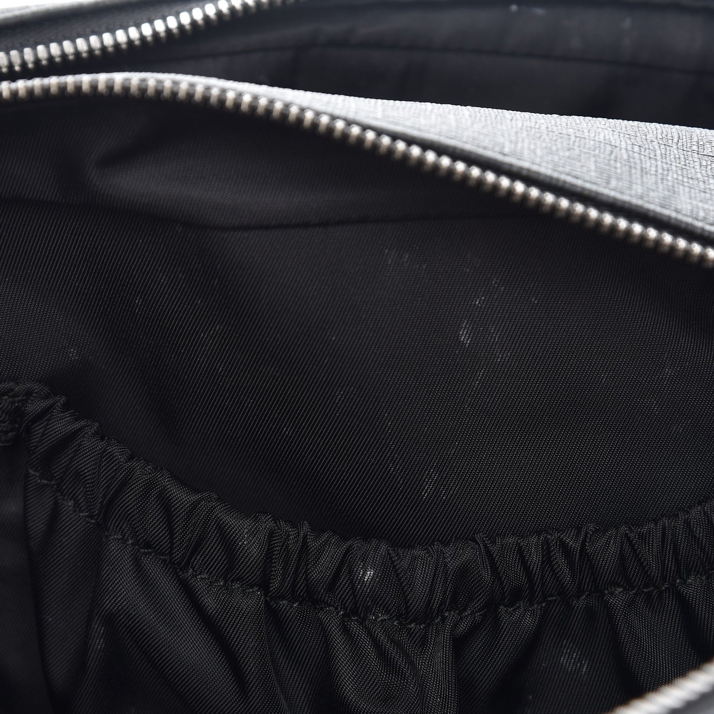 GG Supreme Monogram Toiletry Case Black Grey