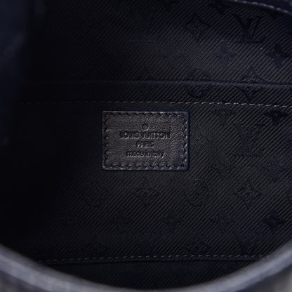 Louis Vuitton Calfskin Quilted Monogram Altair Clutch Navy 6 of 9