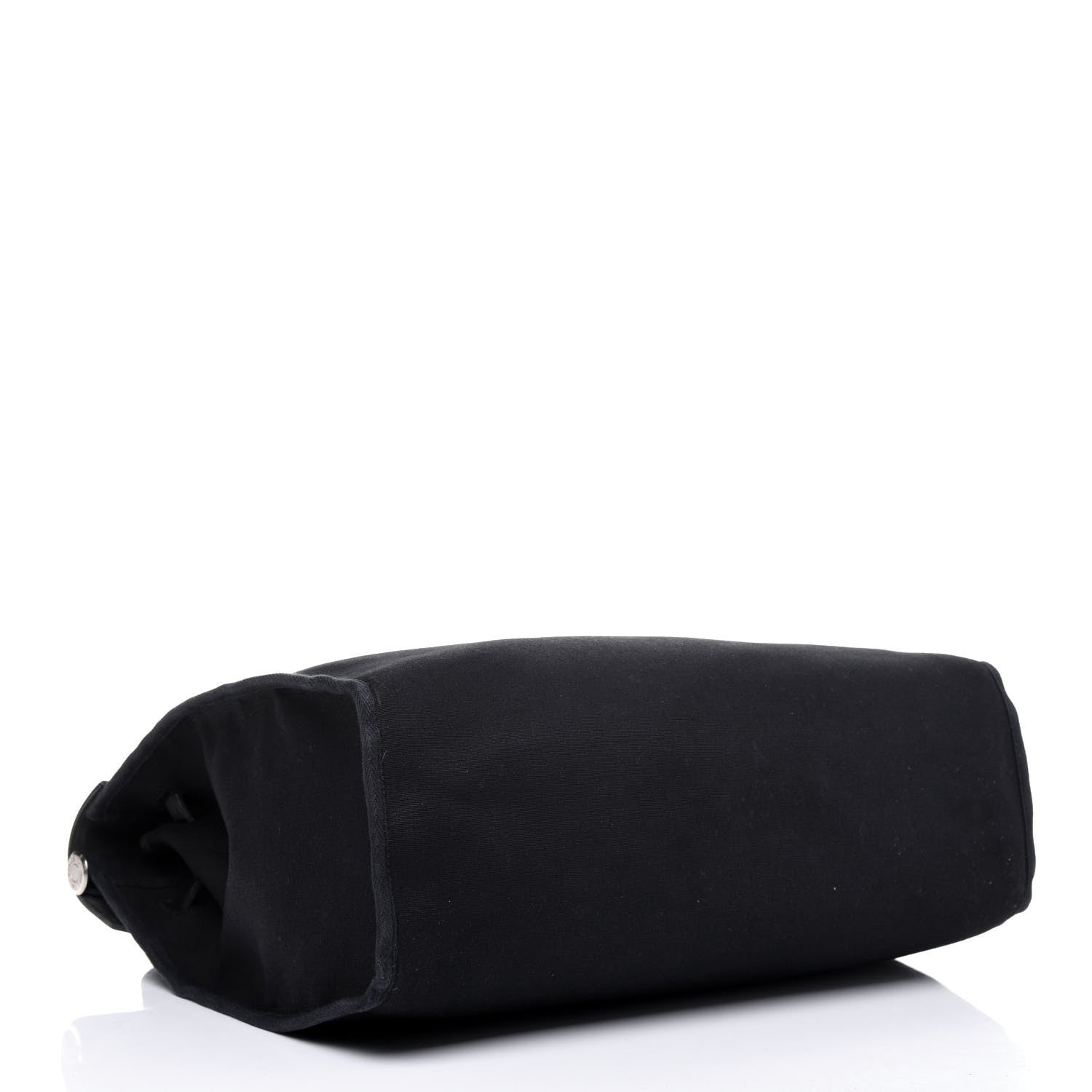Hermes Toile Vache Calfskin Herbag 39 MM Black 6 of 33