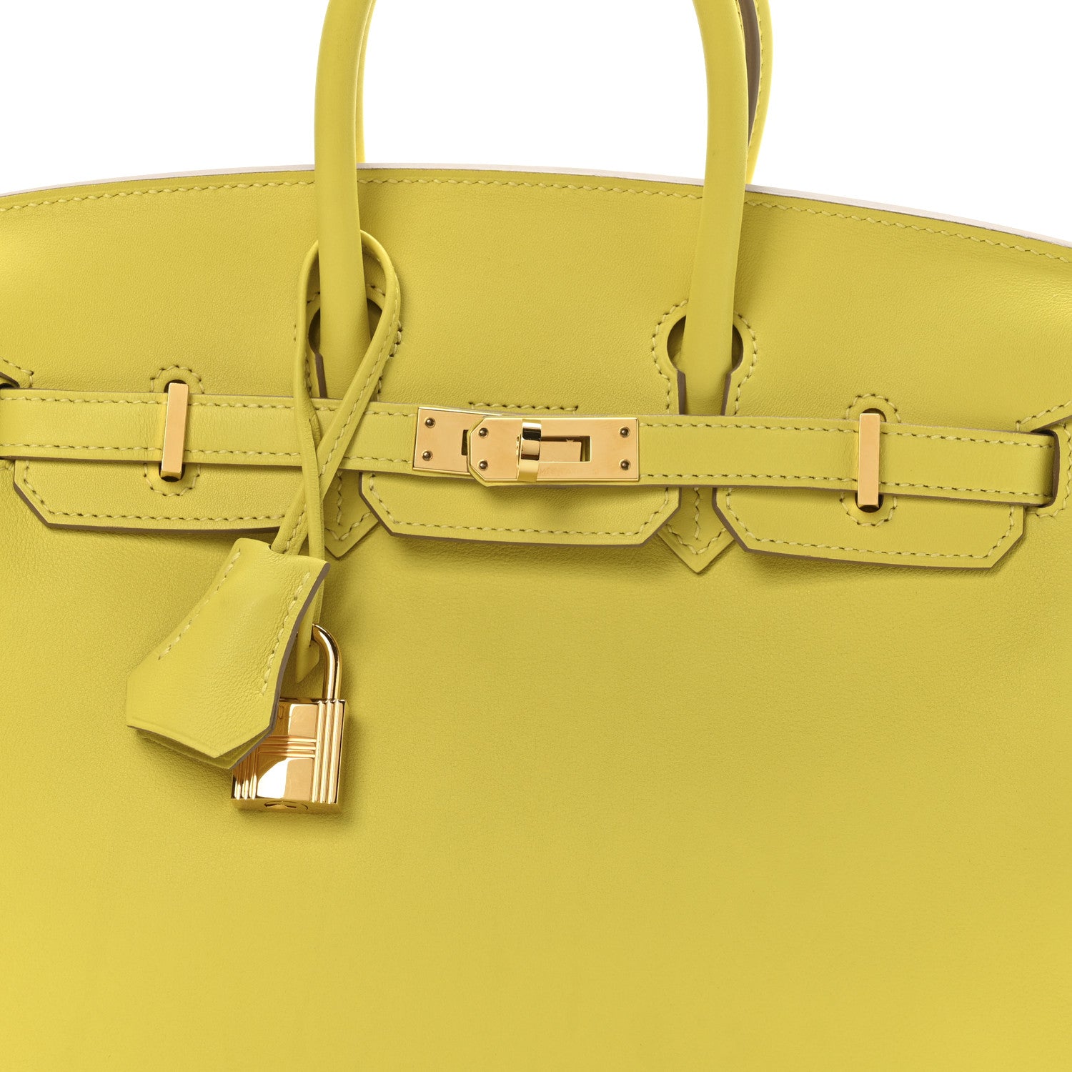Hermes Swift Birkin 25 Lime 14 of 21