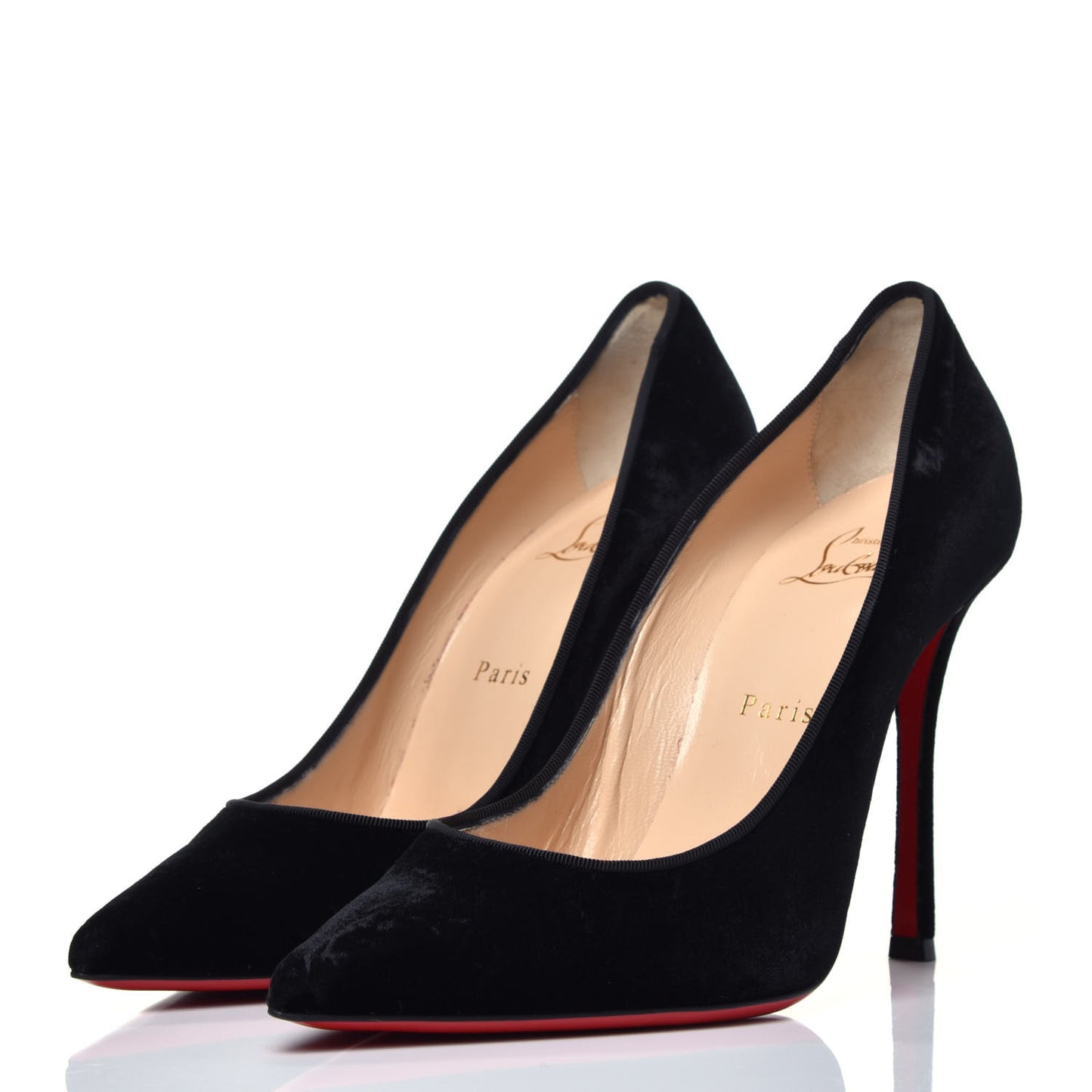 Velvet Decoltish 100 Pumps 38.5 Black