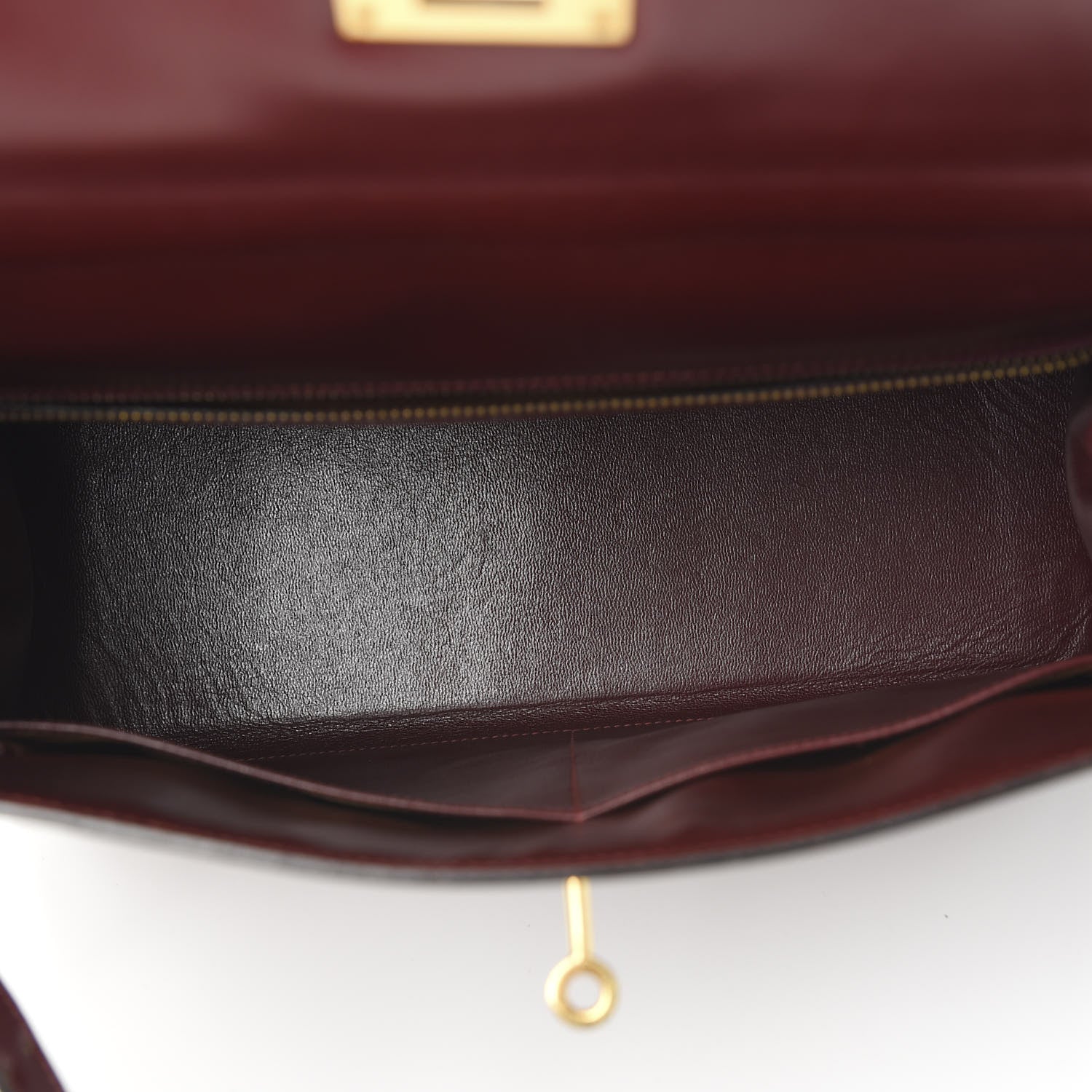 Hermes Box Kelly Retourne 32 Rouge H 4 of 14