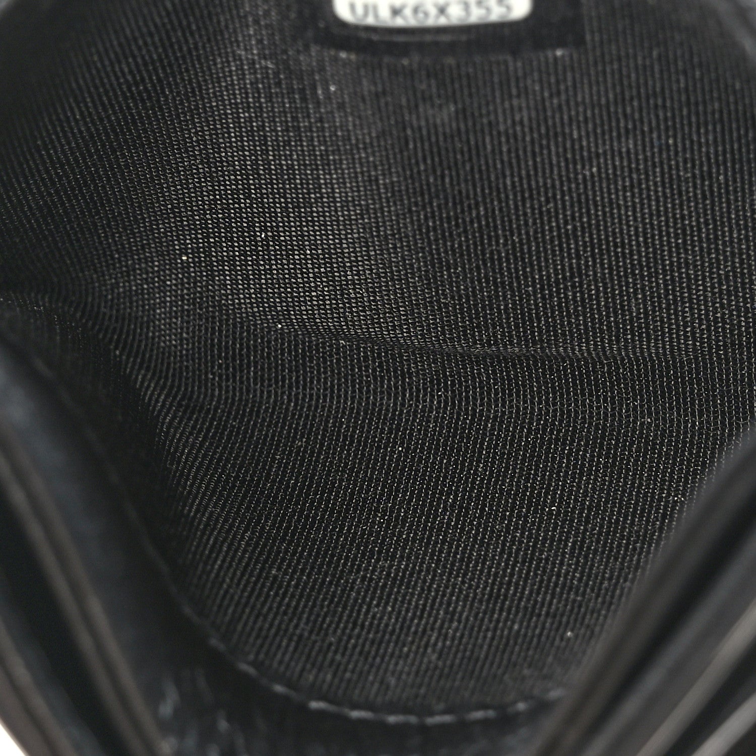 Chanel Aged Calfskin Quilted Reissue Card Holder So Black 5 of 10