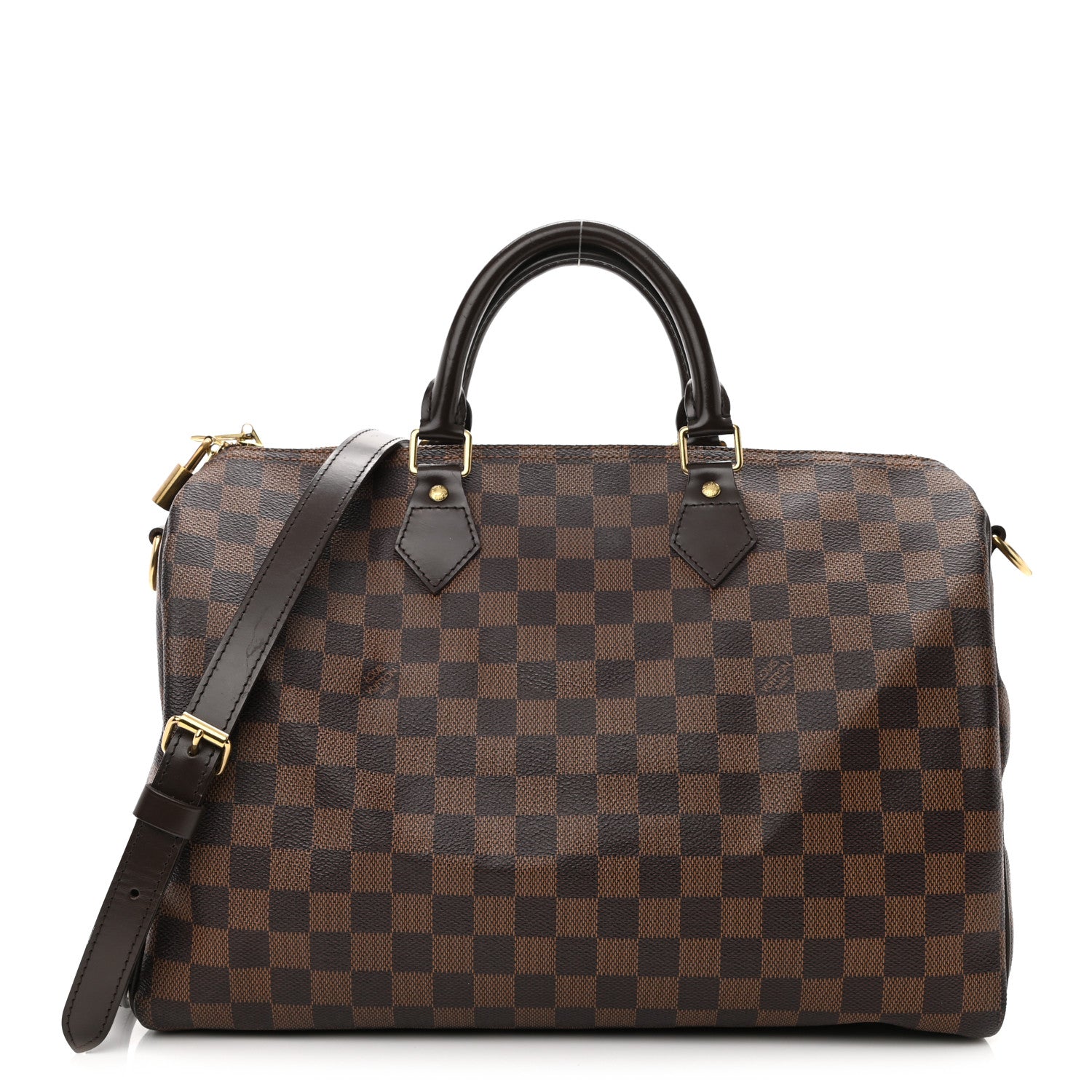 Louis Vuitton Damier Ebene Speedy Bandouliere 35 1 of 13