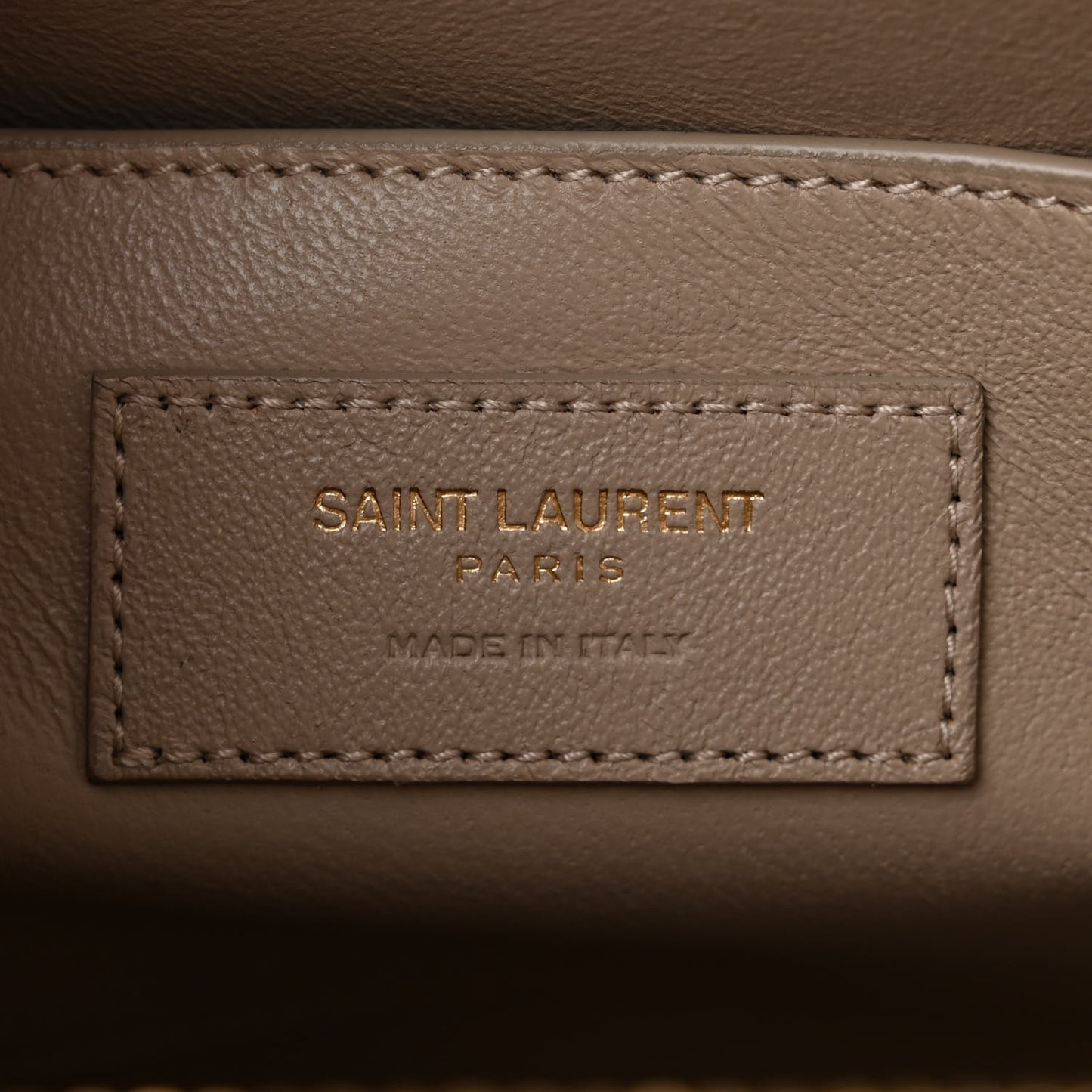 Shiny Calfskin Small Uptown Tote Sea Salt
