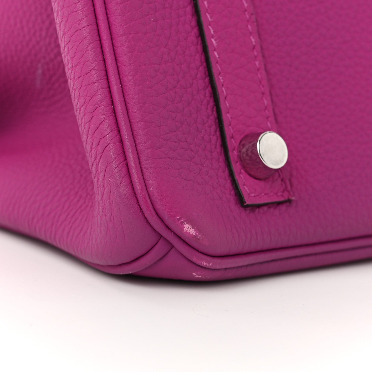 Hermes Togo Birkin 30 Rose Pourpre 12 of 12