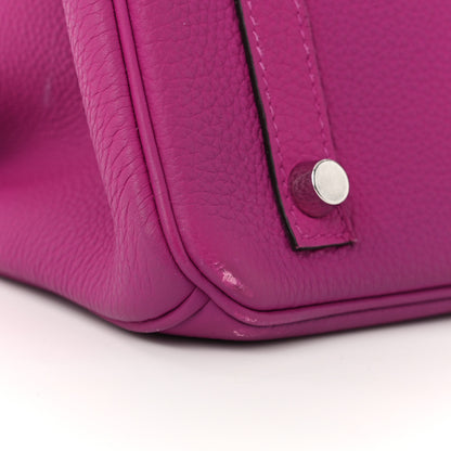 Hermes Togo Birkin 30 Rose Pourpre 12 of 12