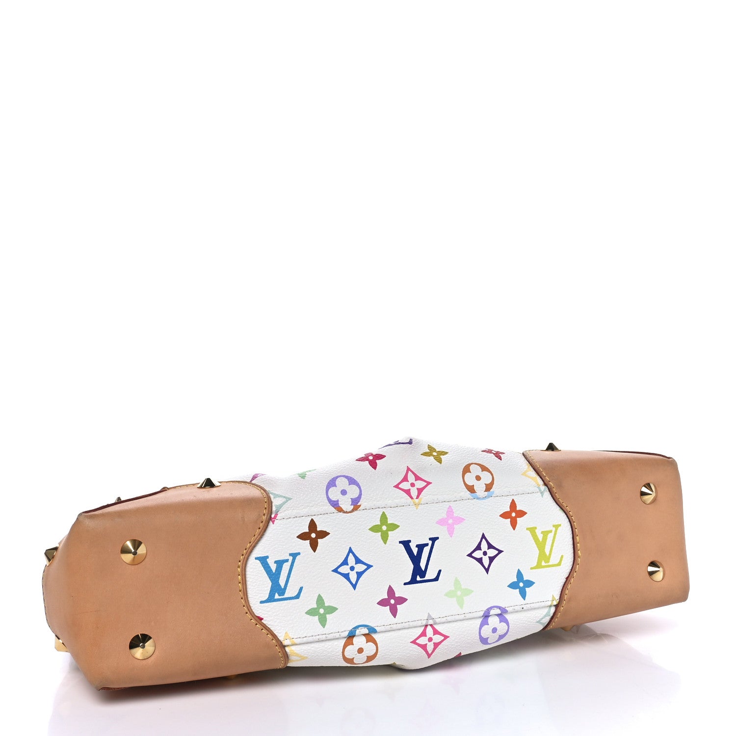 Louis Vuitton Monogram Multicolor Judy MM White 4 of 9
