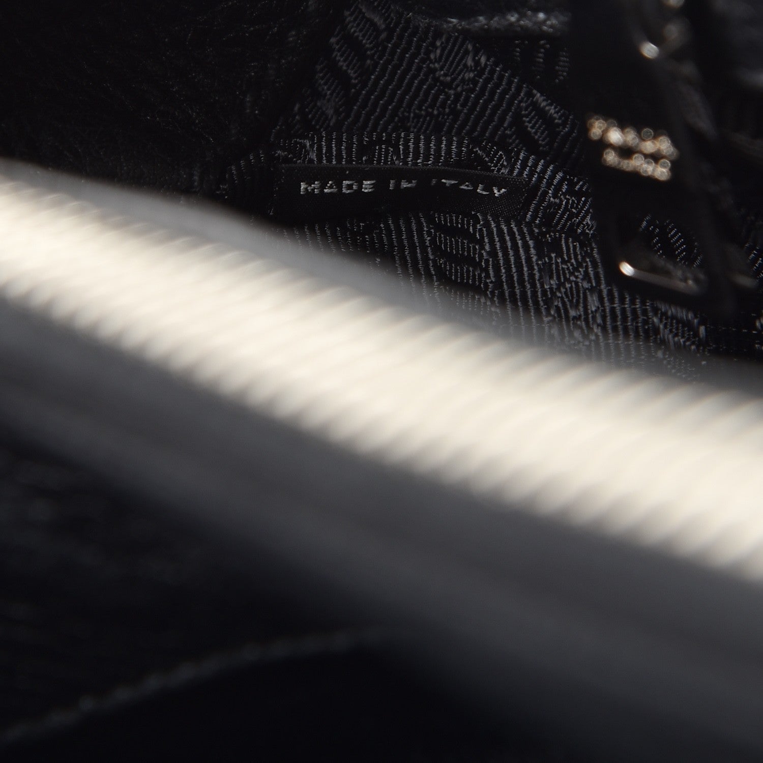Prada Vitello Daino Tote Nero Black 9 of 10