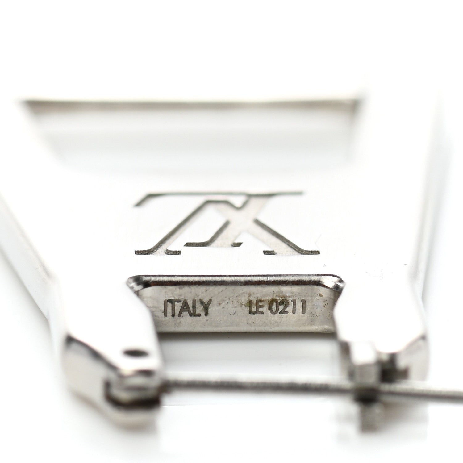 Louis Vuitton Zip Earrings Silver 4 of 5