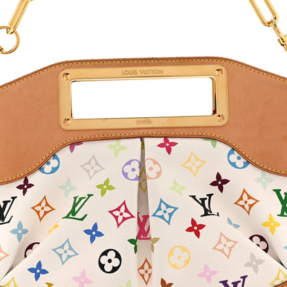 Louis Vuitton Monogram Multicolor Judy MM White 8 of 11