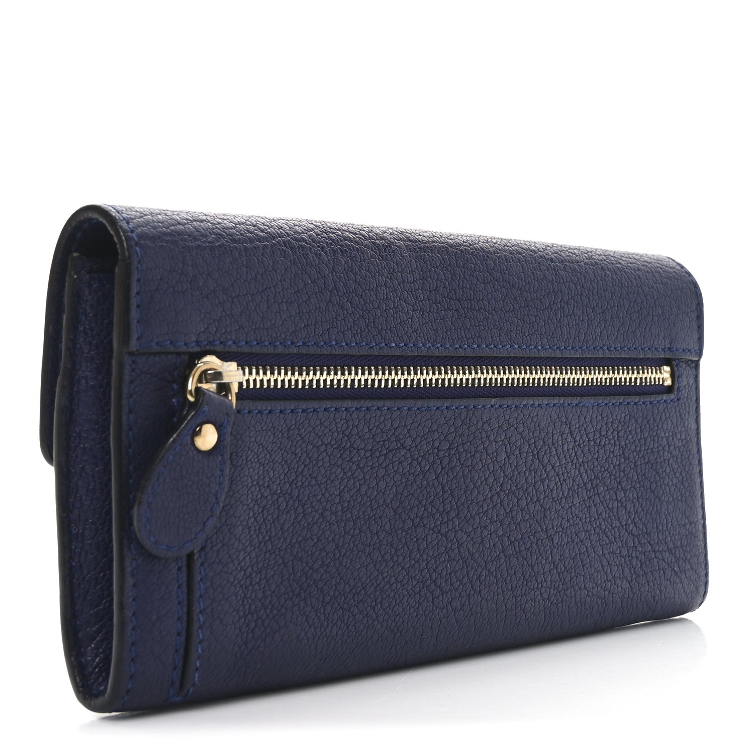 Chloe Goatskin Elsie Long Wallet Purple 3 of 8