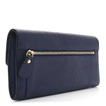 Chloe Goatskin Elsie Long Wallet Purple 3 of 8