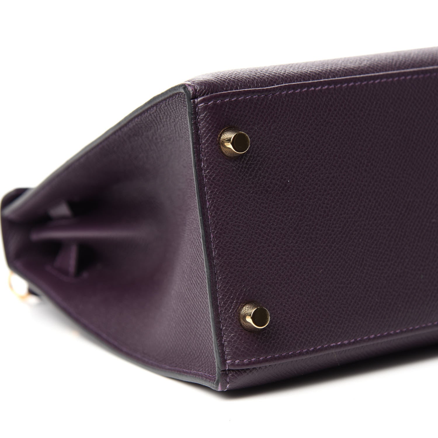 Hermes Epsom Kelly Sellier 28 Raisin 6 of 11