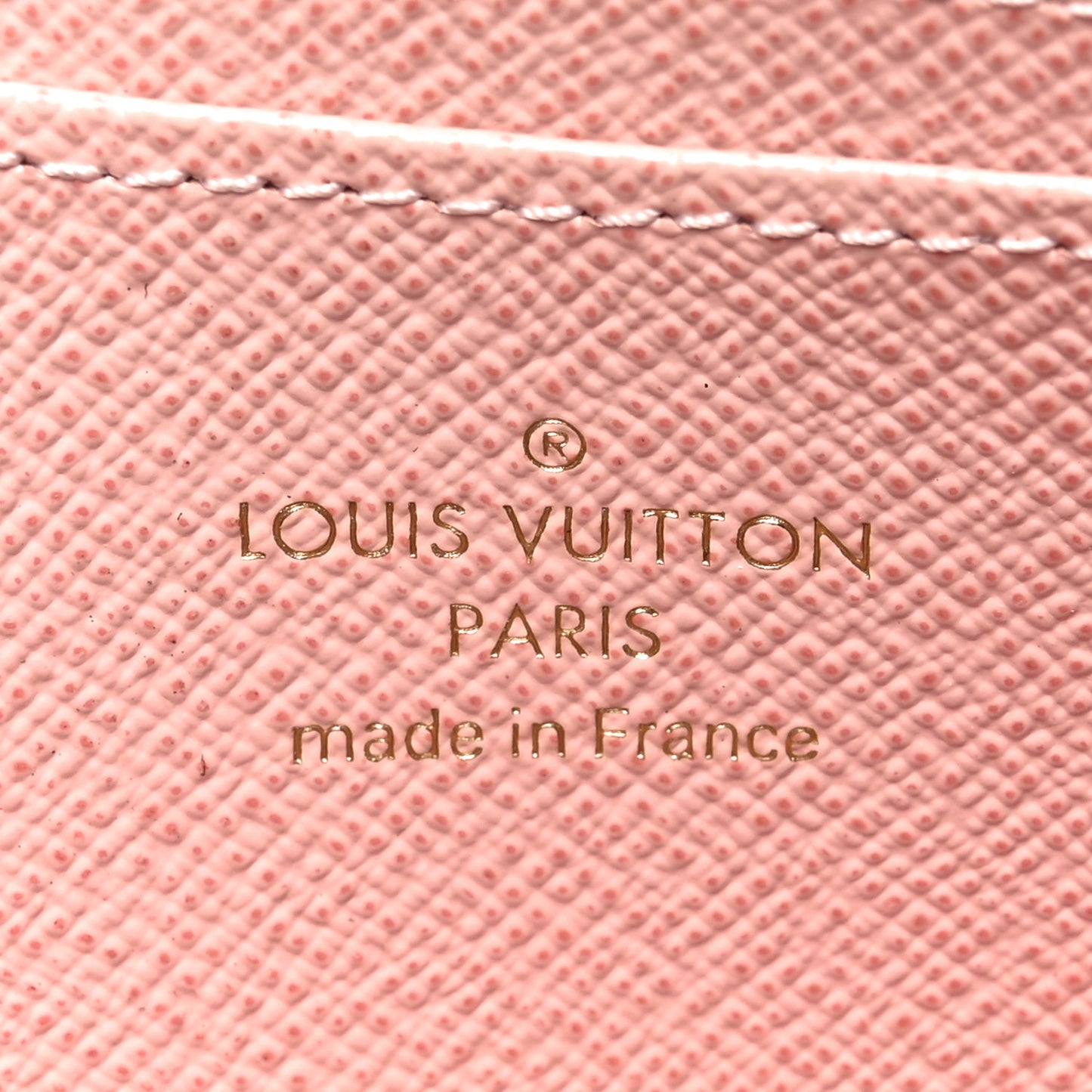 Damier Ebene Zippy Coin Purse Rose Ballerine