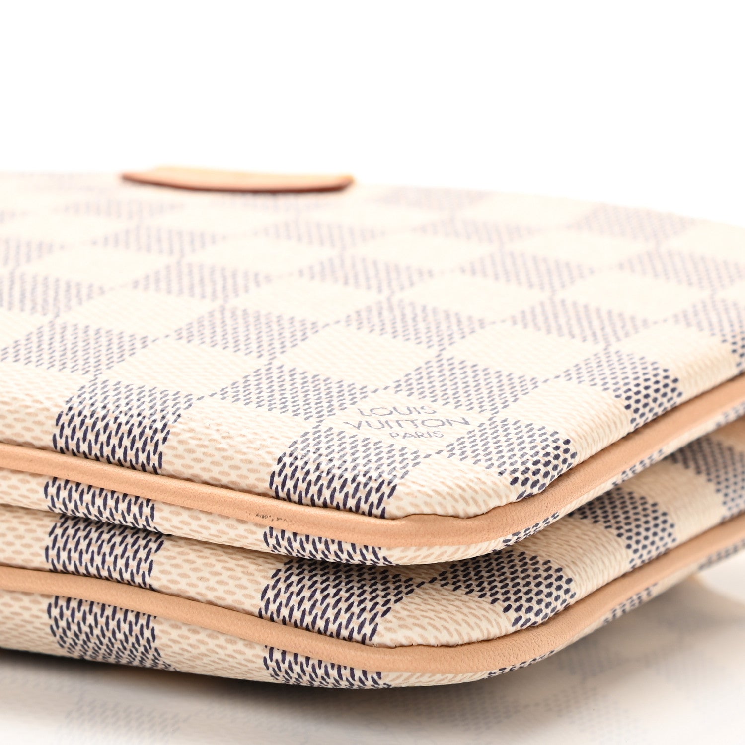 Louis Vuitton Damier Azur Double Zip Pochette 9 of 9