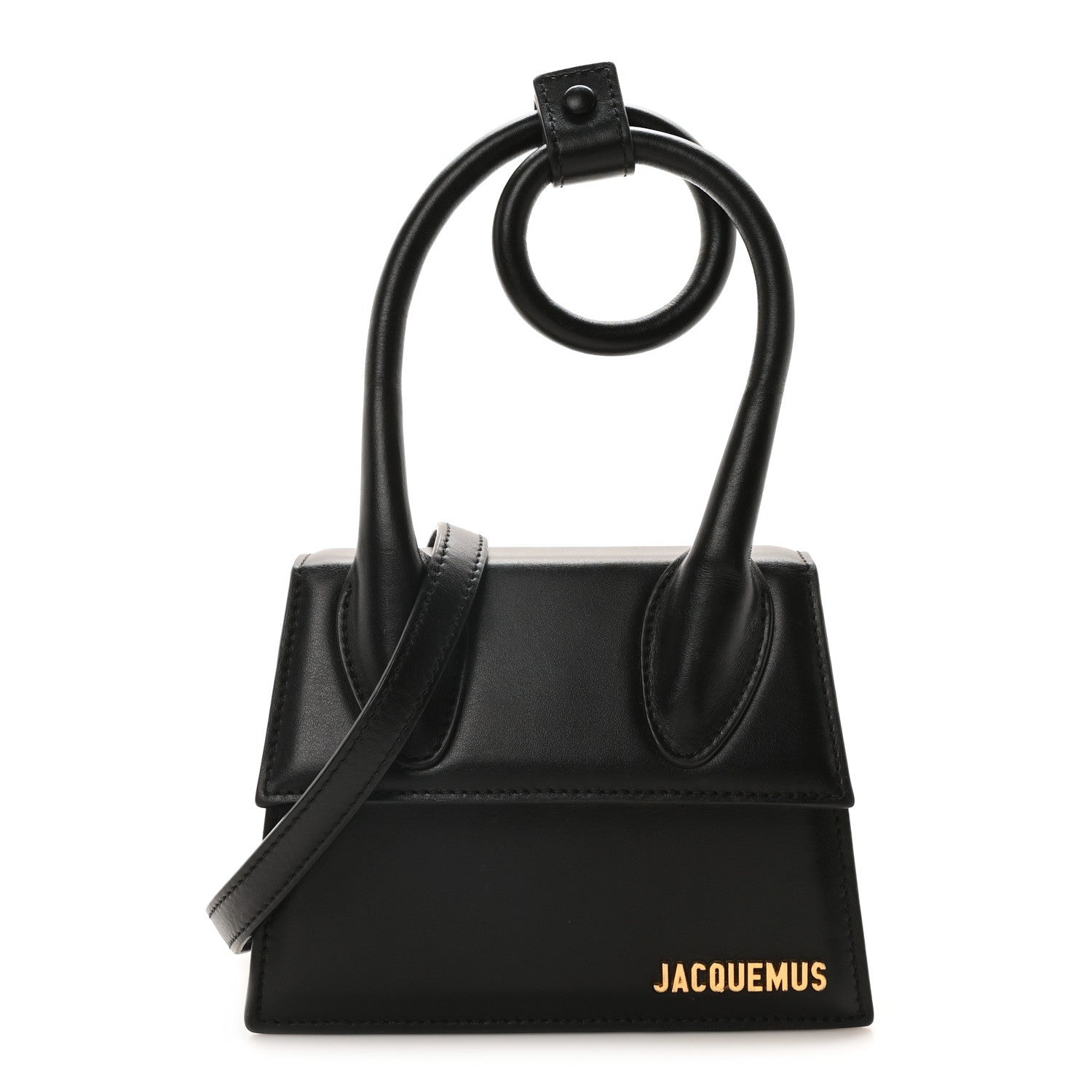 Jacquemus Smooth Calfskin Le Chiquito Noeud Black 1 of 10