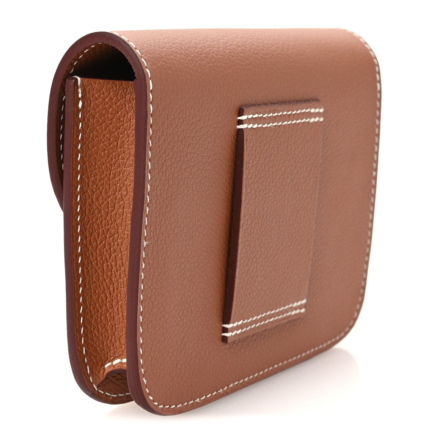 Evercolor Bi-Color Constance Slim Wallet Gold Lime